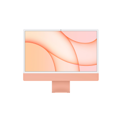 Apple iMac 24" Retina 4,5K, (M1 8C CPU, 8C GPU), 8 ГБ, 512 ГБ SSD, оранжевый