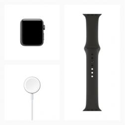 Apple Watch Series 3 42mm GPS Space Gray Aluminum Case with Gray Sport Band