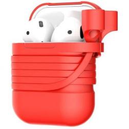 Чехол для Apple AirPods Baseus красный