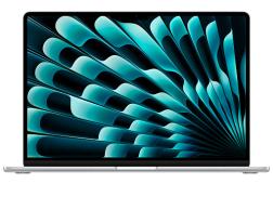 Ноутбук Apple MacBook Air 13 (M3, 8C CPU/10C GPU, 2024), 8 ГБ, 512 ГБ SSD, Silver, (серебристый) (MRXR3)