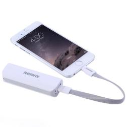 Внешний аккумулятор Remax Mini White Power Bank 2600 mAh