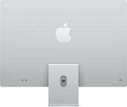 Моноблок Apple iMac 24 Retina 4,5K (M4, 10C CPU/10C GPU, 2024), 16 Гб, 1ТБ SSD, серебристый (Z1EJ001EL)