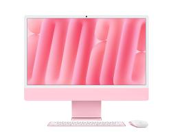 Моноблок Apple iMac 24 Retina 4,5K (M4, 10C CPU/10C GPU, 2024), 16 Гб, 256 Гб SSD, розовый (MWV43)