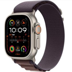 Apple Watch Ultra 2, 49мм, корпус из титана, ремешок Alpine цвета индиго