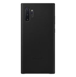 Чехол Samsung Leather Cover Note10+ Black