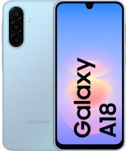 Смартфон Samsung Galaxy A18 4/128ГБ, голубой