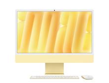 Моноблок Apple iMac 24 Retina 4,5K (M4, 10C CPU/10C GPU, 2024), 16 Гб, 256 Гб SSD, желтый (MWUW3)