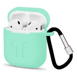 Силиконовый чехол Silicon Case для AirPods (Черный)