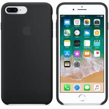 Cиликоновый чехол iPhone 7 Plus Black Matte