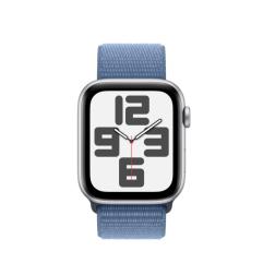 Умные часы Apple Watch SE 2023 GPS 40mm Silver Aluminium Case with Winter Blue Sport Loop (MRE33)