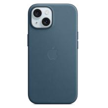 Чехол для iPhone 15 Plus FineWoven Pacific Blue