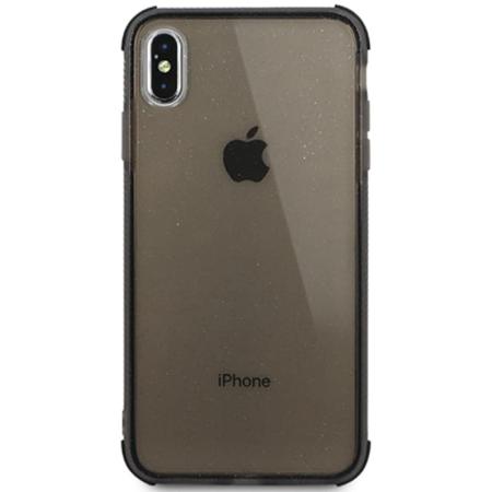 Чехол для iPhone XS Max Glazy силикон (Черный)